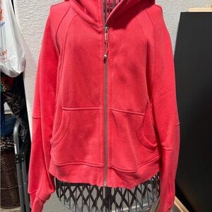 Pink Lululemon scuba hoodie